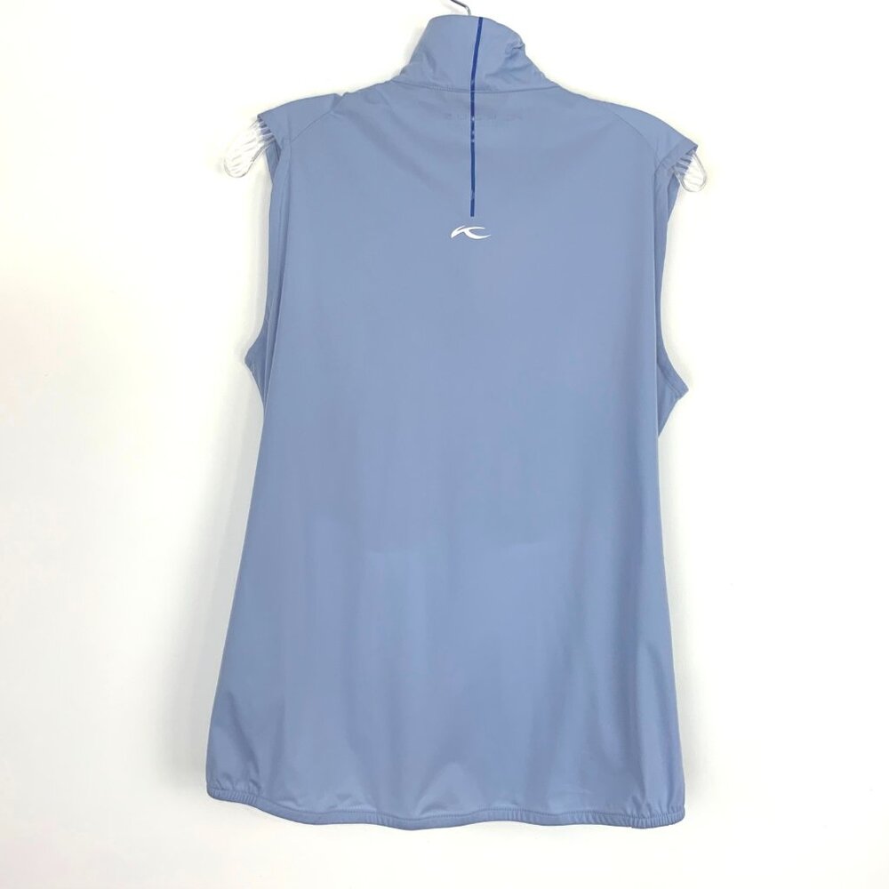 Kjus Switzerland Women's Light Blue Full Zip Golf Vest Sz 38/M - Picture 5 of 16